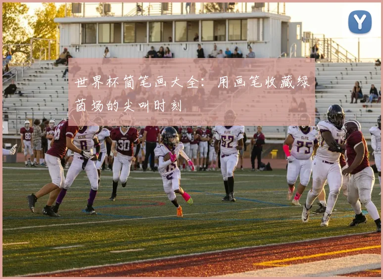 世界杯简笔画大全：用画笔收藏绿茵场的尖叫时刻
